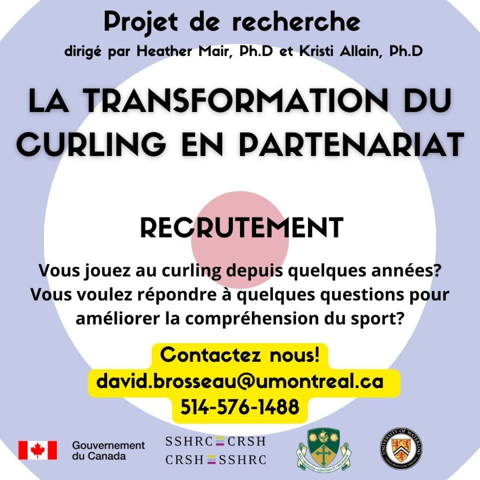 Image recrutement – La transformation du curling en partenariat