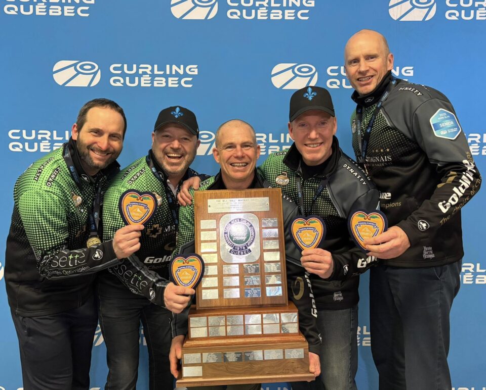 Robert Desjardins, François Gionest, Yannick Martel, René Dubois, Stewart Yaxley