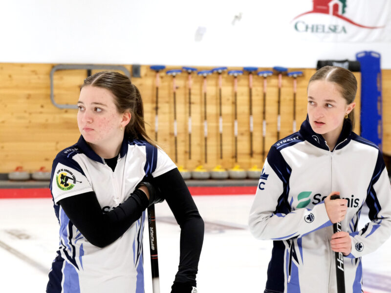 Championnat provincial  de curling U18 au Club de curling des Collines
