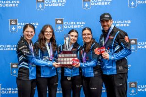 Jolianne Fortin, Emy Lafrance, Megan Lafrance, Mégane Fortin, Brandon Lafrance (ent.)