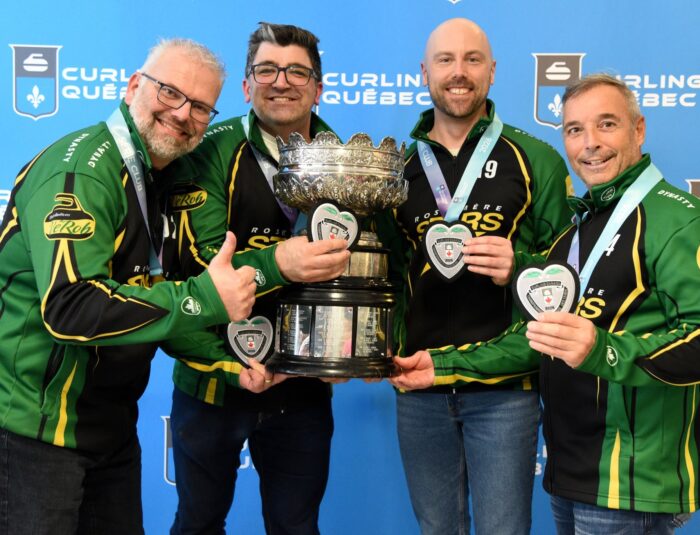 Michel Briand, David Robillard, Olivier Caillet, Yves Patenaude