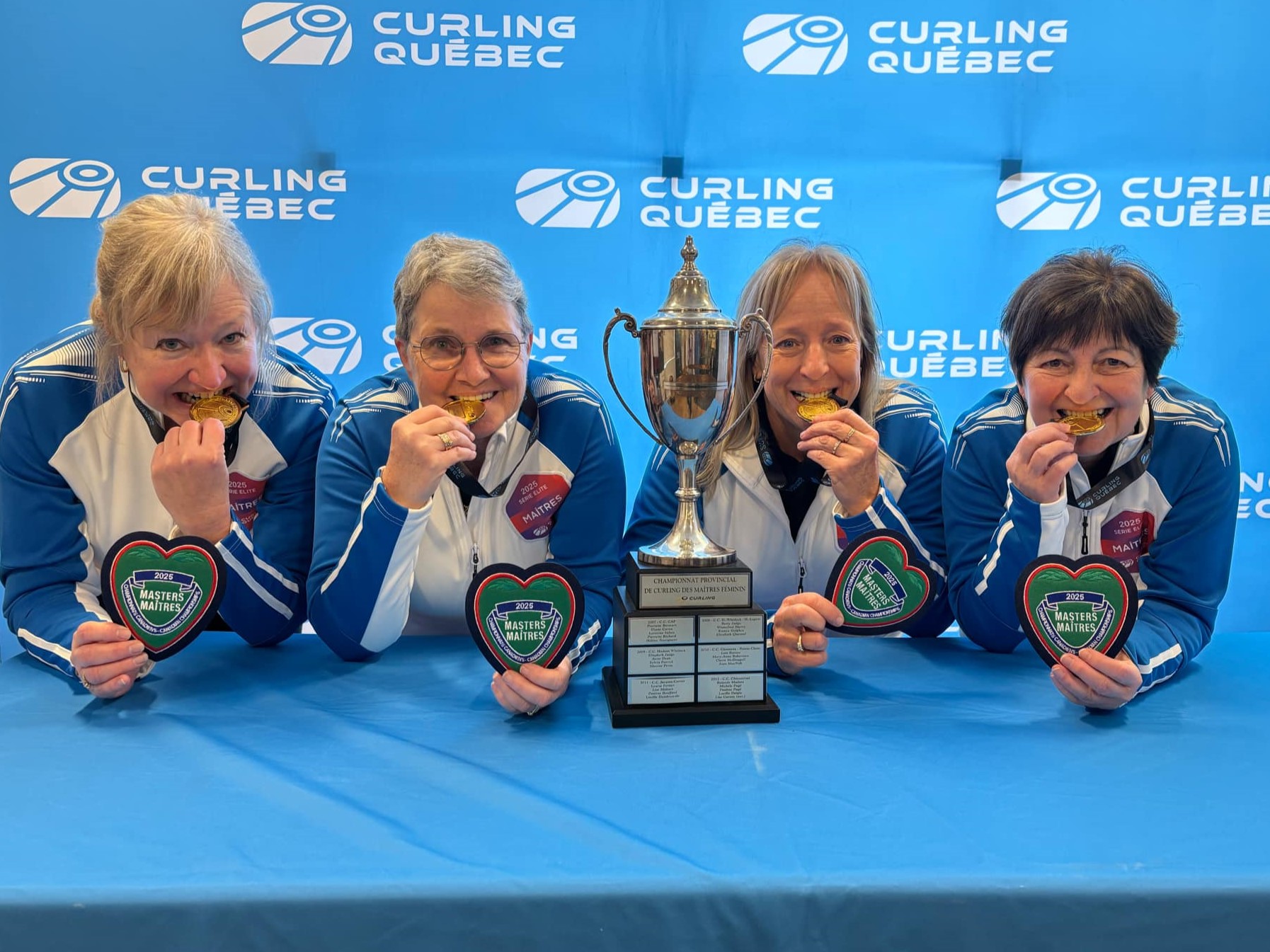 Catherine Derick, Sylvie Daniel, Chantal Gadoua, Chantal Ouellette